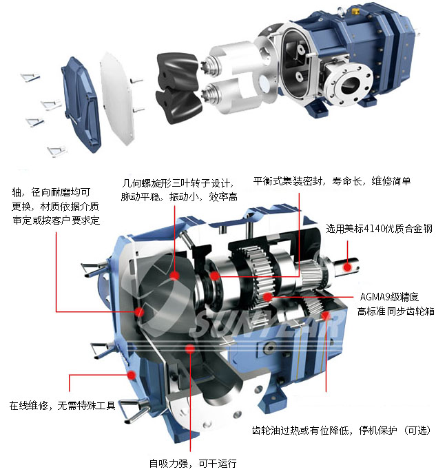 移動泵車轉(zhuǎn)子泵