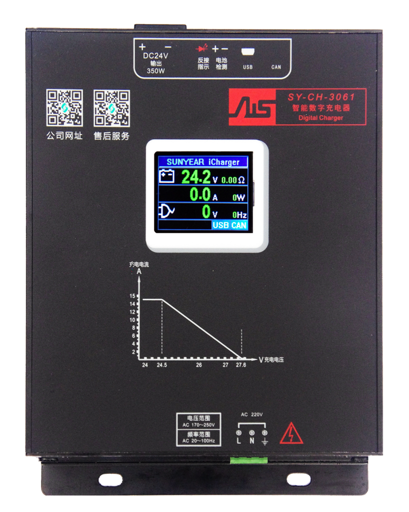 SY-CH-3061數(shù)字智能充電器-蓄電池健康管理器